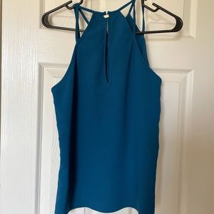 H&M Sleeveless blouse aqua
